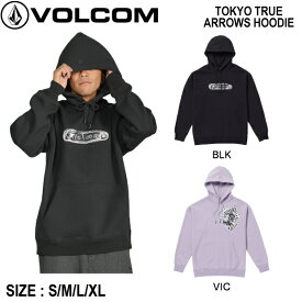 【VOLCOM】ボルコム 2023秋冬 TOKYO TRUE ARROWS HOODIE メンズ プルオーバーパーカー フード トップス スケートボード アウトドア サーフィン S/M/L/XL 2カラー【正規品】
