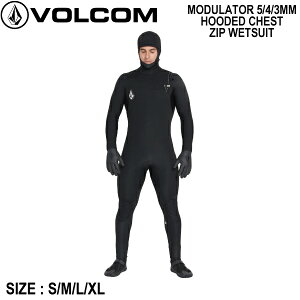 yVOLCOMz{R MODULATOR 5/4/3MM HOODED CHEST ZIP WETSUIT Y EFbgX[c `FXgWbv 3mm ~p t[ht T[tB }X|[c {fB{[h Vm[PO S/M/L/XLyKiz