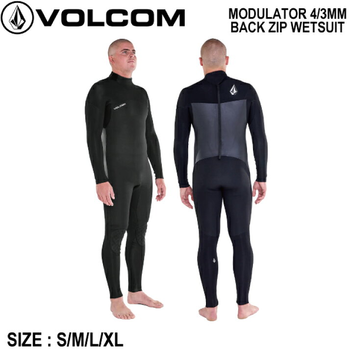 楽天市場】【VOLCOM】ボルコム MODULATOR 4/3MM BACK ZIP WETSUIT 