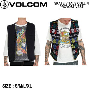 �yVOLCOM�z�{���R�� SKATE VITALS COLLIN PROVOST VEST �����Y �f�j�� �x�X�g ���E�\ �A�E�^�[ �g�b�v�X 2WAY �R�����E�v�����H�X�g �R���{ �A�E�g�h�A �X�P�{�[ S/M/L/XL�y���K�i�z