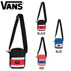 【VANS】バンズ 2019春 SPRING スプリング Tricolour Panel Mini Shoulder Bag メンズ レディース ショルダーバック バッグ かばん W14.5cmxH20.5cmxD5cm 3カラー