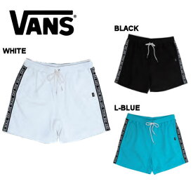 【VANS】バンズ 2019春 SPRING スプリング Otw Tape Sweat Shorts メンズ スウェットショートパンツ WT BK BL S・M・L・XL