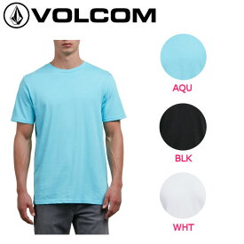 【VOLCOM】ボルコム SOLID S/S TEE メンズ半袖Tシャツ ティーシャツ TEE トップス S-XL 3カラー【正規品】