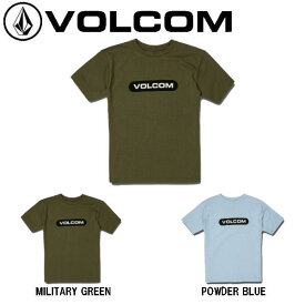 【VOLCOM】ボルコム 2020春夏 NEW EURO S/S TEE YTH BY ユース キッズ Tシャツ 半袖 サーフィン スケートボード S/M/L 2カラー【正規品】【あす楽対応】