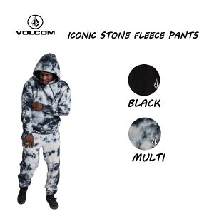 �yVOLCOM�z�{���R�� ICONIC STONE FLEECE PANTS �����Y ���� �X�E�F�b�g�p���c �{�g���X ���Y�{�� �t���[�X �^�C�_�C �X�g���[�g �A�E�g�h�A �L�����v S/M/L/XL 2�J���[�y���K�i�z
