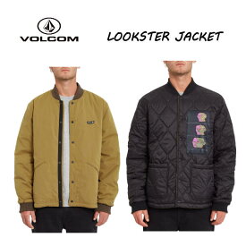 【VOLCOM】ボルコム 2021秋冬 LOOKSTER JACKET メンズ ジャケット スノーボード スケートボード サーフィン S/M/L/XL ONECOLOR【正規品】【あす楽対応】