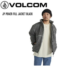【VOLCOM】ボルコム 2020秋冬 JP POWER FILL JACKET メンズ パウダーフィル ジャケット スケートボード サーフィン M/L/XL ブラック【正規品】【あす楽対応】