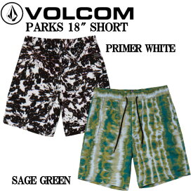 【VOLCOM】ボルコム 2021春夏 PARKS 18" SHORT メンズ トランクス パンツ サーフィン スケートボード S/M/L 2カラー【正規品】【あす楽対応】