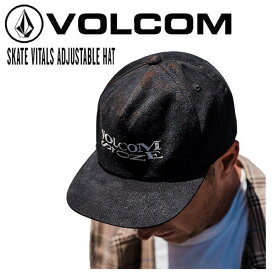 【VOLCOM】ボルコム 2022秋冬 SKATE VITALS ADJUSTABLE HAT メンズ キャップ スナップバック 帽子 ストリート アウトドア 小物 アクセサリー ONE SIZE【正規品】【あす楽対応】