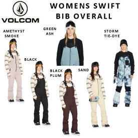 【VOLCOM】ボルコム WOMENS SWIFT BIB OVERALL レディース スノーパンツ ビブパンツ スノーウェア オーバーオール ボトムス ズボン つなぎ スノボー スノーボード スキー アウトドア ウィンタースポーツ S/M/L 6カラー【正規品】