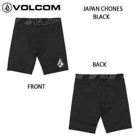 【VOLCOM】ボルコム 2023春夏 JAPAN CHONES メンズ サーフ インナーショーツ サーフィン ボディーボード プール 海水浴 アウトドア S/M/L/XL BLACK【正規品】【あす楽対応】