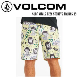 【VOLCOM】ボルコム 2022春夏 SURF VITALS OZZY STONEYS TRUNKS 19 メンズ ボードショーツ サーフトランクス アウトドア サーフィン プール 28/30/32/34 GLY【正規品】【あす楽対応】