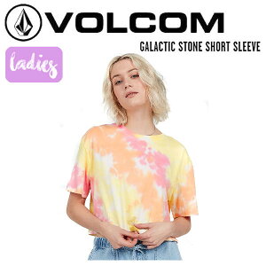 �yVOLCOM�z�{���R�� 2022�t�� GALACTIC STONE SHORT SLEEVE ���f�B�[�X T�V���c ���� �A�E�g�h�A �T�[�t�B�� �X�P�[�g�{�[�h S/M HZP�y���K�i�z�y�����y�z