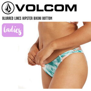 �yVOLCOM�z�{���R�� 2022�t�� BLURRED LINES HIPSTER BIKINI BOTTOM ���f�B�[�X �r�L�j �{�g�� �p���c �T�[�t�B�� �v�[�� ���� S/M HZP�y���K�i�z