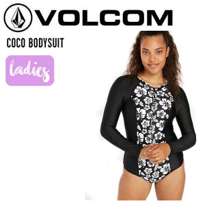 �yVOLCOM�z�{���R�� COCO BODYSUIT ���f�B�[�X ���b�V���K�[�h �I�[���C������ ���� �{�f�B�X�[�c ���� �X�v�����O �T�[�t�B�� �}�����X�|�[�c �v�[�� �C S/M�y���K�i�z