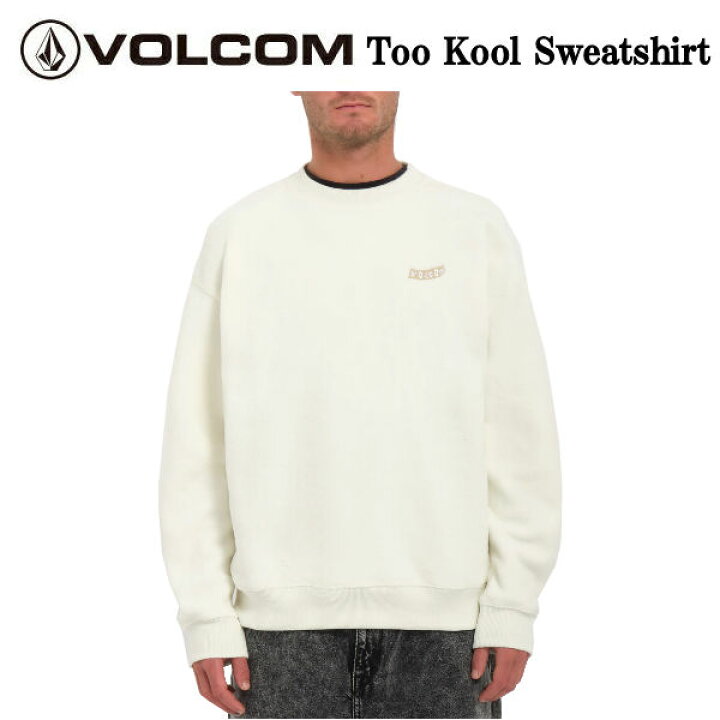 楽天市場】【VOLCOM】ボルコム Too Kool Sweatshirt LSE CREW メンズ 