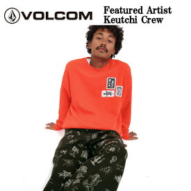 【VOLCOM】ボルコム 2024秋冬 Skate Vitals Remy Stratton Crew Sweatshirt メンズ スウェットシャツ トップス トレーナー ストリート スケートボード スケボー M/L/XL 【正規品】