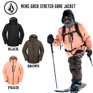 yVOLCOMz{R Mens Guch Stretch Gore-Tex Jacket Y SAebNX Xm[WPbg Xm[EFA gbvX AE^[ Xm[{[h XL[ AEghA h Lv M/L/XL 3J[yKiz