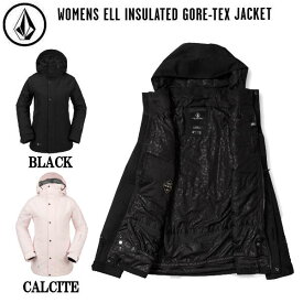 【VOLCOM】ボルコム 2023/2024 Womens Ell Insulated Gore-Tex Jacket レディース スノーウェア スノージャケット アウター スノーボード スノボ スキー S/M 2カラー【正規品】