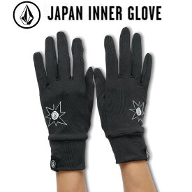 【VOLCOM】ボルコム Japan Inner Glove メンズ インナーグローブ スノーグローブ 手袋 防寒 防水 スマートフォン対応 タッチスクリーン スノーボード スキー 小物 アウトドア キャンプ S/M/L【正規品】
