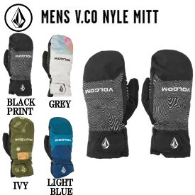 【VOLCOM】ボルコム Mens V.Co Nyle Mitt メンズ スノーグローブ ミトン ミット 手袋 防寒 防水 スノーウェア スノーボード スキー 小物 アウトドア キャンプ M/L 4カラー【正規品】