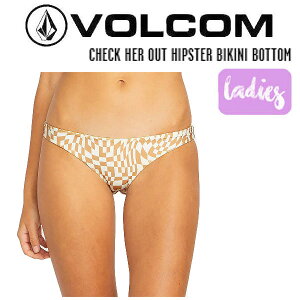 �yVOLCOM�z�{���R�� CHECK HER OUT HIPSTER BIKINI BOTTOM ���f�B�[�X �r�L�j �{�g�� ���� �C �T�[�t�B�� �v�[�� �}�����X�|�[�c �A�E�g�h�A S/M�y���K�i�z