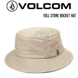 【VOLCOM】ボルコム 2023春夏 FULL STONE BUCKET HAT バケットハット 帽子 スケートボード サーフィン キャンプ アウトドア S/M L/XL【正規品】【あす楽対応】
