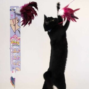 キャティーマン じゃれ猫ふりふり三まい(タンゴ) 猫用じゃらし おもちゃ