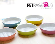 イージーダイナー キャットディッシュ～猫耳付！底面の突起がフードをすくいやすい 猫用食器 可愛い おし…