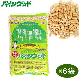 パインウッド 猫砂 (6L×6袋) 猫用