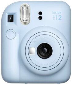【あす楽　送料無料】富士フイルム(FUJIFILM) チェキ インスタントカメラ instax mini 12 パステルブルー INS MINI 12 BLUE