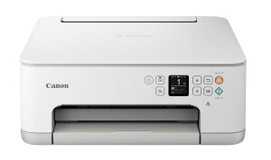 �L���m�� Canon �v�����^�[ A4�C���N�W�F�b�g�����@ PIXUS TS7530 �z���C�g 2021�N���f�� �e�����[�N���� 5�F�E�Ɨ��^�E�Ή��C���NBCI-300/301�V���[�Y