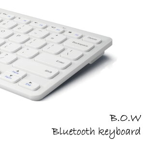CXL[{[h Bluetooth dr B.O.W yʂŃIVȃL[{[h iPhoneΉ iOS/Android/WindowsΉ/^ubg/X}z/CX/MacΉ/S[h/keyboard/X^CbV/ȒPݒ/BOW/