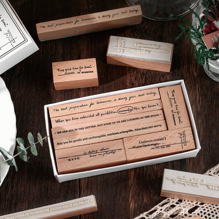 楽天市場 英文メッセージスタンプ ケース入り木製スタンプ 手書き風の英文スタンプ ラッピングやカードのアクセントに はんこ かわいい おしゃれ 箱入り 英語 筆記体 ハンクラ クラフト 手帳 日記 手紙 ギフト マミーショップ 楽天市場 英文メッセージスタンプ ケース入り木製スタンプ 手書き風の英文スタンプ ラッピングやカードのアクセントに はんこ かわいい おしゃれ 箱入り 英語 筆記体 ハンクラ クラフト 手帳 日記 手紙 ギフト マミーショップ