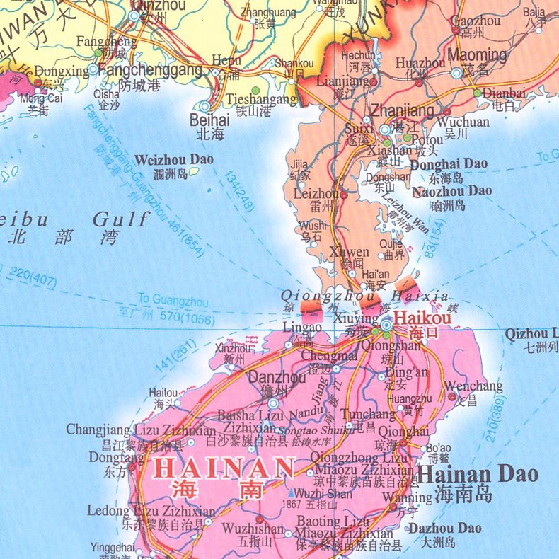 楽天市場】地図 中国地図【2019改訂版 】中国全土 1495mmx1068mm 中国