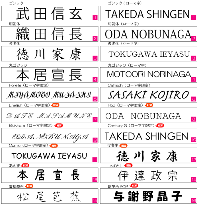 英語 フォント 見本 デザインに使える英字フォントおすすめ10選 | オリジナルTシャツ