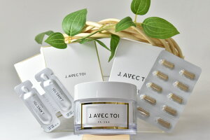 J.AVEC TOI�i�W�F�C �A�x�b�N �g���j�������X�L���P�A�Z�b�g3(�g���[�g�����g�N���[���p�V��ll 1��(100g)�E�G���[1ml×2��p�E�`�EB89-T1 10��)�@�M�t�g �v���[���g �������� ���J�� �y���������z