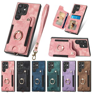 Samsung Galaxy S24 �P�[�X �T���X�� �M�����N�V�[ �蒠�^ �X�g���b�v�t�� Galaxy S24 Ultra �P�[�X Galaxy S24 Plus �J�o�[ Galaxy S24 �J�[�h�P�[�X �w�ʎ��[ Galaxy S24 Ultra �X�}�z�P�[�X Galaxy S24 Plus �J�o�[ ��