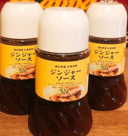 京都イタリアン欧食屋Kappaの高知県産生姜ジンジャーソース 特大サイズ