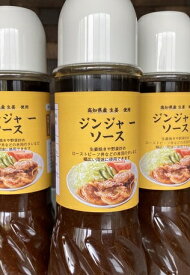 京都イタリアン欧食屋Kappaの高知県産生姜ジンジャーソース　レギュラーサイズ