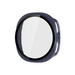 �T���X�� �M�����N�V�[ Samsung Galaxy Watch 9 40mm/44mm �N���A�P�[�X �N���A�J�o�[ �E�F�A���u���[���E�X�}�[�g�E�H�b�` PC+�����K���X CASE �ϏՌ� �n�[�h�J�o�[ �ȒP���� �S�ʕی� ������� �l�C 