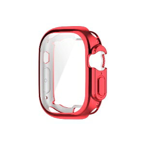 Apple Watch Ultra 3 49mm �P�[�X �J�o�[ �E�F�A���u���[���E�X�}�[�g�E�H�b�` �t���ی� ���b�L�d�グ TPU�f�� �V���v���� ��̌^ �\�t�g�J�o�[ CASE �����Ռ� �y�� �ȈՒ��E �l�C �����������ӂ� ��