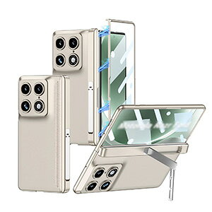 Motorola Razr Fold �P�[�X �ϏՌ� �J�o�[ �܂肽���݌^ �����K���X�t�B�����t�� �����K���X+PU���U�[+�v���X�`�b�N �X�^���h�@�\ �}�O�l�b�g���� �t���ی� �q���W�ی� ���g���[�� ���[�U�[ �t�H