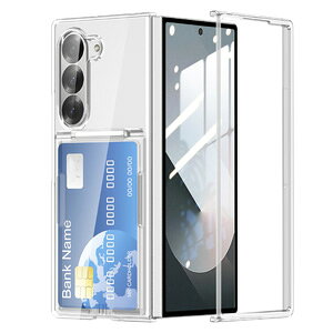 �M�����N�V�[ Z �t�H�[���h8 Samsung Galaxy Z Fold 8 Ultra 5G �P�[�X �J�o�[ �ϏՌ��J�o�[ �J�[�h���[ �N���A�P�[�X �X�^�C���b�V���ȃf�U�C�� CASE TPU�f�� �Ռ��h�~ �����h�~ �y�� �ɔ� �J�b�R���� ��