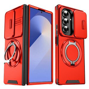 �T���X�� �M�����N�V�[ Samsung Galaxy Z Fold8 / Z Fold8 Ultra �P�[�X �J�o�[ �܂肽���݌^ �X�}�z�A�N�Z�T���[ PC �v���X�`�b�N�� ���^�������O�z���_�[ CASE �ϏՌ��J�o�[ �����O�t�� �y�� �����₷��