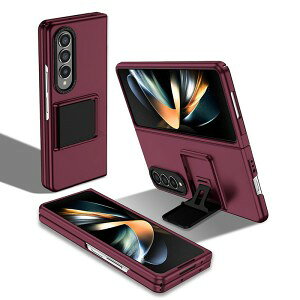 Samsung Galaxy Z Fold8 / Z Fold8 Ultra �Ή� �X�^���h�@�\ PC�f�� �܂肽���݌^ �ϏՌ� �L�Y�h�~ �w��h�~ �T���X�� �M�����N�V�[ �[�b�g�t�H�[���h8 �P�[�X �w�ʃJ�o�[ CASE