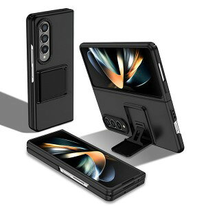 Samsung Galaxy Z Fold8 / Z Fold8 Ultra �Ή� �X�^���h�@�\ PC�f�� �܂肽���݌^ �ϏՌ� �L�Y�h�~ �w��h�~ �T���X�� �M�����N�V�[ �[�b�g�t�H�[���h8 �P�[�X �w�ʃJ�o�[ CASE