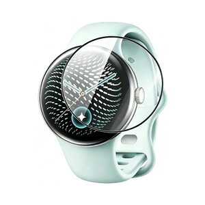 Google Pixel Watch 5 41/45mm �X�}�[�g�o���h �E�F�A���u���[���E�X�}�[�g�E�H�b�` HD Film �S��ʕی�t�B���� ������ �O�[�O�� �s�N�Z�� �E�H�b�` 5 �t���ی� HD Film 3D���E���h�����ގ� �ی�t�B����