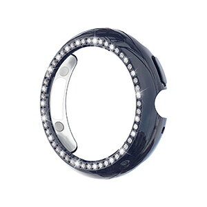 Google Pixel Watch 5 41/45mm �N���A�P�[�X �E�F�A���u���[���E�X�}�[�g�E�H�b�` �r�W���[�t�� PC�f�� �}���`�J���[ �V���v���� ���� �n�[�h�J�o�[ CASE �����Ռ� ���h�~ �֗� �y�� �S�ʕی� �l�C �O