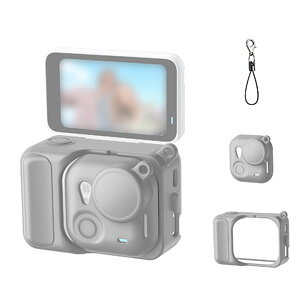 Insta360 GO Ultra �P�[�X �ϏՌ� �J�o�[ �_��̂���V���R���f�ސ� �����Y�ی�J�o�[�t�� �����h�~ �l�b�N���[�v�t�� �r�f�I�J���� �A�N�Z�T���[ ���p �l�C �������� ������� �֗����̍���